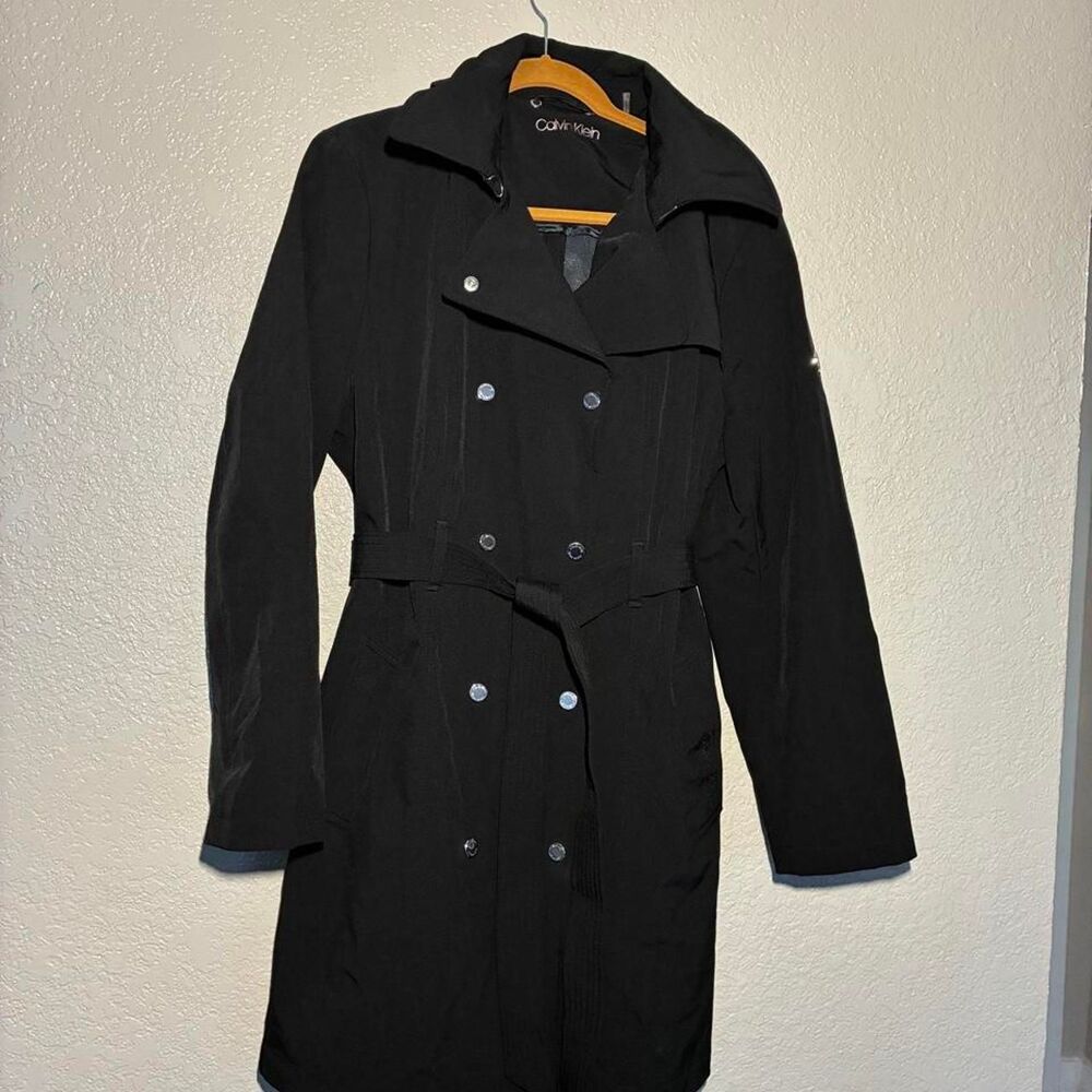 Calvin-klein Women's Black Coat
